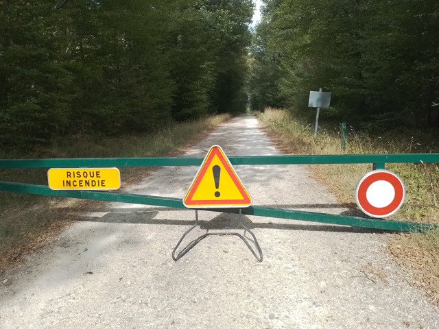 Risque incendie en forêt