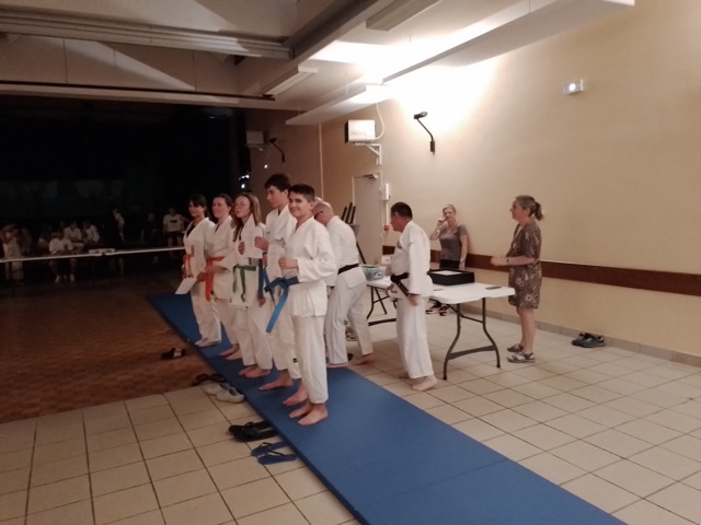 Les ados changent de ceinture