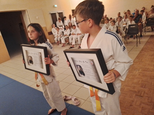 Une récompense pour les valeurs du judo