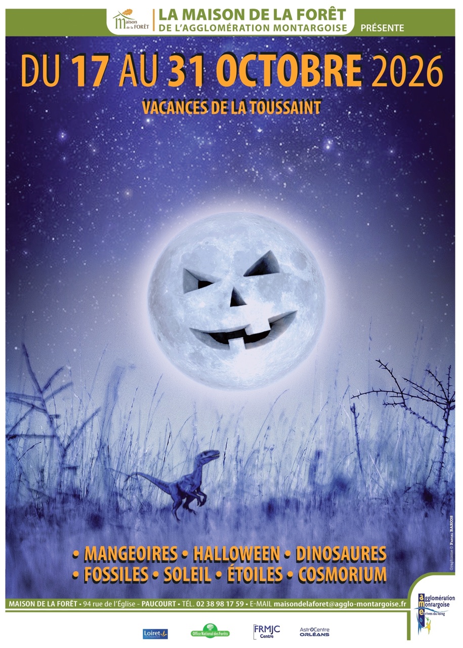 Affiche vacances de toussaint 2026