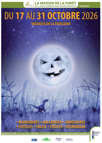 Affiche vacances de toussaint 2026