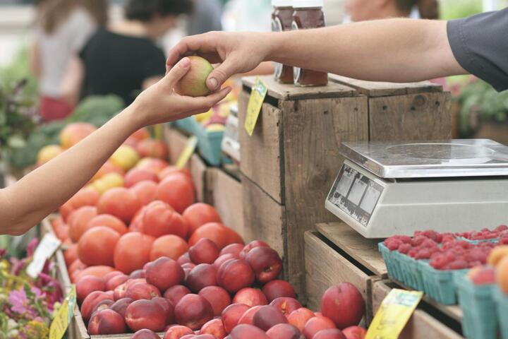 Vente de légumes
