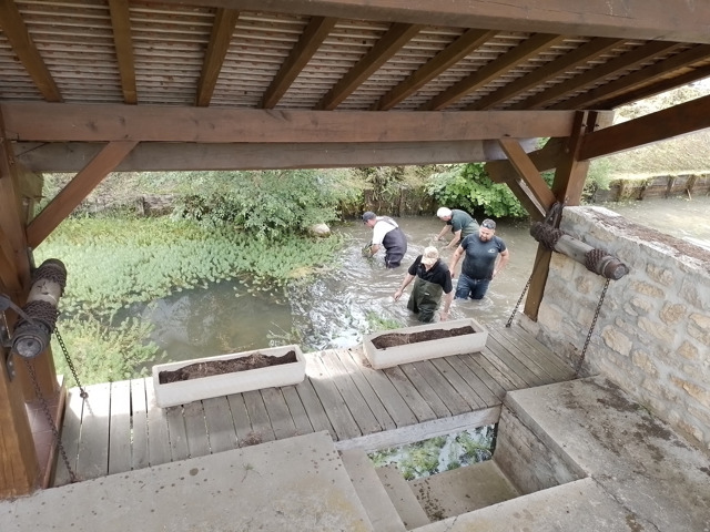 Arrivée vers le lavoir