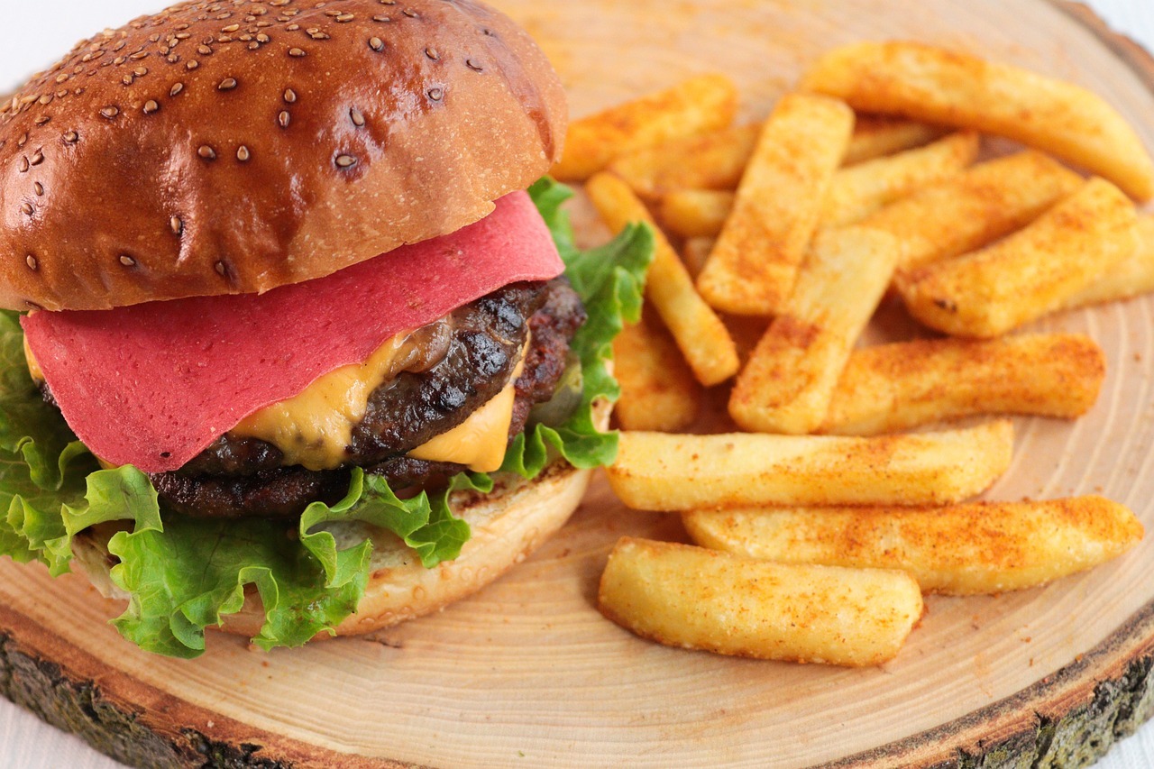 Commande de burger