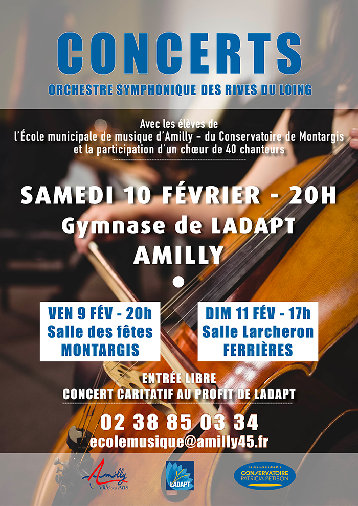 Concerts de février 2024