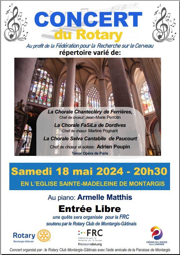 Concert 18 mai 2024