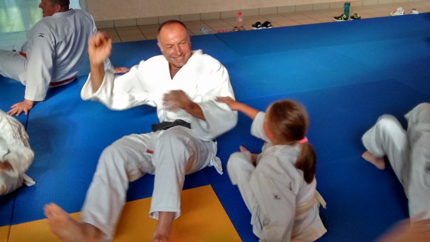 Le Judo Club fête la fin de saison Cours commun
