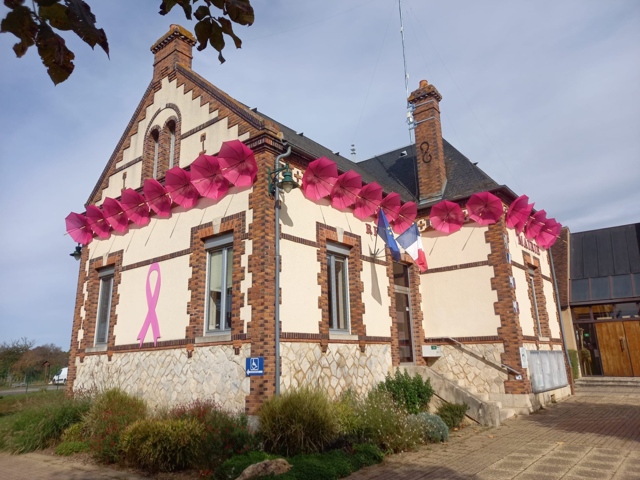 Octobre rose à la mairie