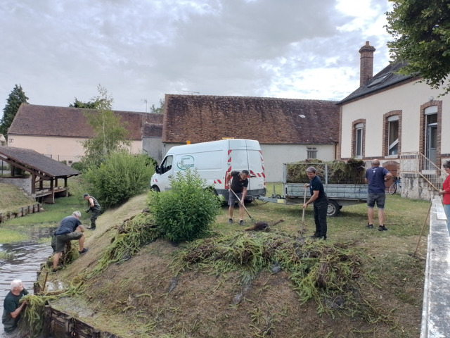 L'équipe en action