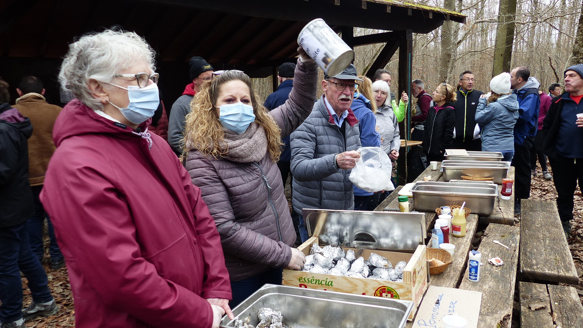 Bénévoles du Comité des Fêtes de Paucourt