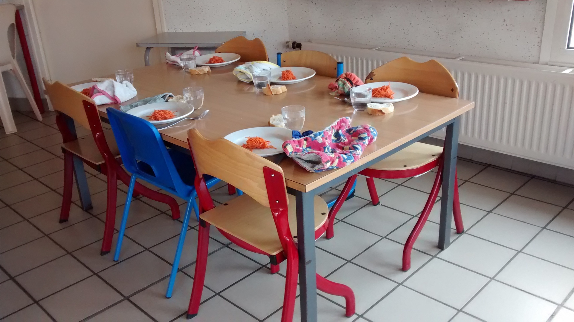 Table des petits